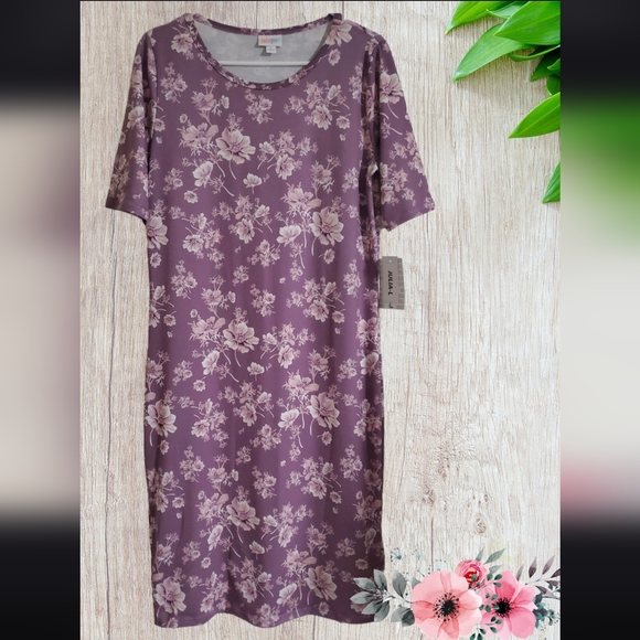 Robe housse manches courtes - - Femme